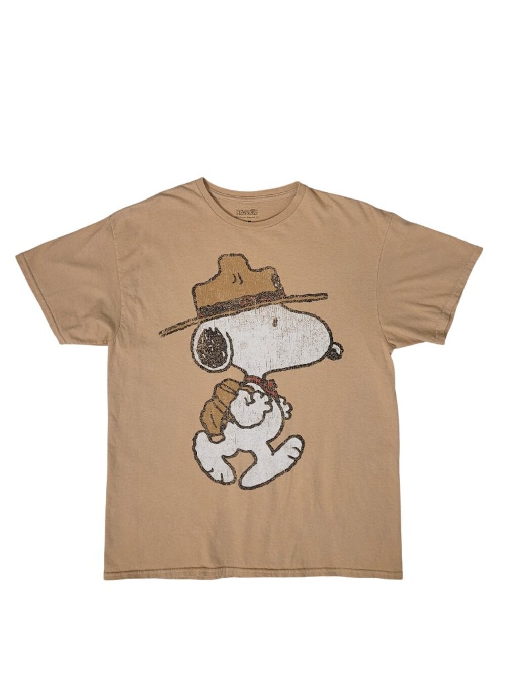 Peanuts Camp Snoopy Wilderness Hiking Graphic Tee unisex small/medium